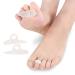 cn herb Single Hole Toe Splitter Clip Foot Toe Corrector Toe Valgus Deformity Correction Pad