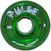 Atom Pulse Outdoor Roller Skate Wheels 65x37 Green 2 packs - 8 wheels - Buy Online on GoSupps.com