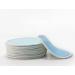 Reusable Nursing Pads Pack of 8 - Maternity Breastfeeding & Makeup Remover - Pink/White - Eco-Friendly & Washable - Buy Online on GoSupps.com