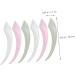 ABOOFAN 6S Meniscus Eyebrow Trimmer | 6-Pcs Anti-Scratch Face Hair Removal Tools for Women | Precision Eyebrow Razors & Brushes - Buy Online on GoSupps.com