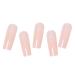 YOSOMK Square Press on Nails - Long Pink Acrylic False Nails for Women | Stick on Nails with Glue | Static Nails - Buy Online on GoSupps.com