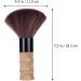 Lurrose Color Duster Barber Salon Brush Hair Cutting Neck Duster Brush Professional to Remove Loose Hair from Neckline and Ears After Haircut Stand Up Base Random Neck - Buy Online on GoSupps.com
