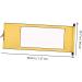 SEWOART Blank Rice Paper Scroll Calligraphy Rice Paper Water Writing Cloth Chinese Painting Couplet Paper Yellow 1.5X40X117CM - Buy Online on GoSupps.com