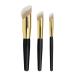 3Pcs Foundation Brush & Concealer Brush  Kabuki Makeup Brushes  Contour Brush for Setting Powder Foundation Concealer Bronzer Blending with Liquid Cream Mineral Makeup  Sculpting  Highlighting  Blending