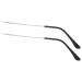 Nuobesty frame stand 1 pair of glasses accessories glasses repair arm glasses bracket replacement vintage legs ears for glasses replacement glasses legs glasses temple holder frame metal silver 14x0.6cm