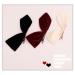 Buy Bamboopack Velvet Hair Clips - 4 Pieces French Style Hairpins in Monochrome Red/Black for Christmas & Everyday Use - Buy Online on GoSupps.com