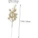 ABOOFAN 20pcs Christmas Imitation Berries Wreath Flower Garland Decor Christmas Berries Simulation Berries Branch Artificial Berry Branches Xmas Berries Christmas Tree Foam Accessories Golden 19X5X5CM - Buy Online on GoSupps.com