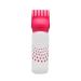 Dajidafu Home Barber Shop Salon Portable 120ml Hair Dye Applicator Bottle Reusable Filling Brush Dispenser with Scales Hairdressing Red