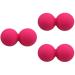 Gleavi 3st pilates equipment White cylinder Myofascial release Weightlocking weight blind equipment Massage ball peanut ball peanut ball peanut-yoga roller scroll wheel peanut balls massage globe