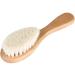 Baby Hair Brush Set - Soft Natural Goat Hair Comb with Wood Bristles for Newborns and Toddlers - Buy Online on GoSupps.com
