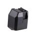 GoldenBall 5000 Round M4 High Capacity Electric Winding Drum Airsoft Magazine (Color: Black)-A&K