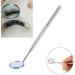 Dewin Stainless Steel Dental Mirror for Eyelash Extension Inspection - Buy Online on GoSupps.com