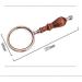 Wooden Handle Vintage Collection Gift Old Man Reading Magnifying Glass Handheld Optical Glass Lens Microscope - Buy Online on GoSupps.com