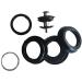CDHPOWER Bike Suspension Fork 26 with 1 1/8 Headset Combo - Disc Brake, Black - Buy Online on GoSupps.com