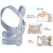 Brace Support Belt Adjustable Back Posture Corrector Clavicle Spine Back Shoulder Lumbar Posture Correction (Color : Gray Size : S) (Blue L) (Blue M) vision - Buy Online on GoSupps.com