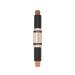 Makeup Revolution Contour Pencil Duo - Vegan Cream Contour & Highlight for Defined Cheekbones | 2.4g Dark | Cruelty-Free Makeup - Buy Online on GoSupps.com