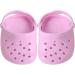 4Pack/2Pairs Pet Dog Croc Summer Dog Shoes Puppy Candy Colors Sandals with Rugged Anti-Slip Sole Breathable Comfortable Dog Shoes Gift for Pet Festival (Pink) - Buy Online on GoSupps.com