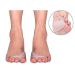 Toe Separator and Gel Bunion Pads for Pain Relief - Hammer Toe Straightener and Spacers for Overlapping Toes - Hallux Valgus Stretchers - Men and Women - Buy Online on GoSupps.com