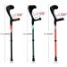Canes Forearm Crutches 1 Pair (2 Units) - Lightweight Arm Cuff Crutch - Adjustable Ergonomic Heavy Duty for Standard and Tall Adults - Comfortable Gray (Color : Black) Prosperous Orange - Buy Online on GoSupps.com