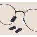 BEHLINE Slip-on Silicone Nose Pads Covers - Anti-Slip Nose Cushion for Eyeglasses (Black 1 Pair) - Buy Online on GoSupps.com