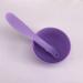 3 Sets Rubber Facial Mask Mixing Bowl & Spatula - DIY Skin Care Kit for Home & Salon - Purple - Buy Online on GoSupps.com