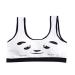 Fineser New Lovely Girls Cartoon Panda Print Underwear Bra Vest Children Breathable Sport Bra Black 8-14 Years