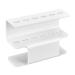 Solustre tweezers Display stand Acrylic eyelash extension Tools storage holder tweezers SCHABER SCHERE RACK (white)