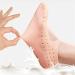 Buy Silicone Protective Socks - Anti-Crack Foot Care - 2 Pairs (White & Skin Color L) - International Shipping Available - Buy Online on GoSupps.com