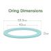 Maymom Bottle Sealing o-Ring 6 ct - Seal and Secure Your Bottles with Ease - Buy Online on GoSupps.com