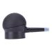 MUSISALY 1pc Silicone Nozzle Hairdressing Sprayer Hair Fibers Pump Powder Spray Bottle Plastic Abs Black
