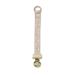 Shop Elodie Details Pacifier Chain 2 Pack - Universal Silicone Ring for Boys & Girls | Lemon Sprinkles/Sweethearts - Durable Fabric & Stainless Steel Clip - Buy Online on GoSupps.com