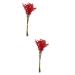 HOMSFOU 2pcs Simulation Small Berry Bouquet Berries Wedding Decor Artificial Pip Berry Stems Artificial Berry Stems Bundle Acacia Beans Hand Rolled Wire Paper with Branches