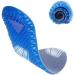 1 Pair Blue Silicone Gel Reusable Honeycomb Full Length Sports Insoles for Men Women - Large Size | Non-Slip Comfort, Air Cushion Damping, Shoe Inserts - Buy Online on GoSupps.com