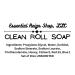 Buy Clean Roll Soap (1 oz Pack of 15) - Premium Eco-Friendly Soap for All Skin Types - International Shipping Available - Buy Online on GoSupps.com