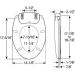 BEMIS Radiance Heated Night Light Toilet Seat will Slow Close and Never Loosen  ELONGATED  Long Lasting Plastic  White  H1900NL 000 Elongated - White Toilet Seat - Buy Online on GoSupps.com