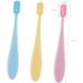 Gatuida 12-Part Soft Manual Toothbrush Set for Maternity Kids & Travel | Gentle Tongue Scraper & Training Brush - Buy Online on GoSupps.com