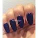 Bluesky One Step Neon BLUE Midnight Navy Blue Nail Gel Polish UV LED Soak Off OS272 10ml - Buy Online on GoSupps.com