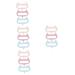 Fomiyes 12 STK Massage device Peeling brush for the scalp Hand tools Muscle Schaber Scalp Massager Head massage hairbrush brushes the scalp the face brush head pebbles