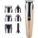  Professional Cordless Hair Clippers - Easy Hair Clipper Kit for Men | Grooming Kit for Beard Moustache & Body Hair - Gold Finish  - Buy Online on GoSupps.com