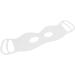 Qukaim Silica Gel Eye Patch Silicone Hanging Ear Eye Pad Washable Double Sided Eye Patch with Eye Holes White - Buy Online on GoSupps.com