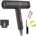 Professional Hair Dryer Infrared Negative Ionic Blow Dryer Hot&Cold Wind Salon Hair Styler Tool Hair Electric Blow Drier Blower (Type 1 Black) - Buy Online on GoSupps.com