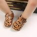 Baby Girl's First Walking Shoes - Mary Jane PU Leather Anti-Slip Princess Shoes | Infant Baby Shoes 0-6 Months | C Leopard Pattern - Buy Online on GoSupps.com
