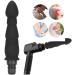 SONEW Waterproof Silicone Replacement Head for Muscle Massagers | Upgraded Massage Pistol Attachment | Depth Fabric Massager Accessories #2 (Black 0.47in) - Buy Online on GoSupps.com