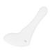 Buy Ceramic White Gua Sha Board - Portable Skin Care Massage Tool for Body & Face - Buy Online on GoSupps.com