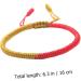 Amosfun 3Pcs bohemia to weave colored rope decorate bracelet Gift jade thread folk-custom Miss nationality Year of birth literature and art friendship Diamond Knot rope manual - Buy Online on GoSupps.com