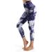 STYLEWORD Womens Yoga Pants with Pockets High Waist Workout Leggings Running Pants (Sapphire capris-097H 20inch,S)