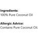 KTC Virgin Coconut Oil | 250ML | 100% Naturally | Great for Skin And Hair | Cooking Oil | Indian Origin (Pack of 3) Coconut 250ML Pack 3 - Buy Online on GoSupps.com