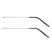 pair of metal temples eyeglass temples replacement temples for eyeglass temples for adults silver