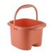 Home Plastic Bucket Foot Bath Bucket Bathroom Foot Tub Wash Basin Laundry Buckets Portable (Color : A Size (D Lofty Ambition Star of Light A As the picture shows