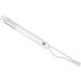 Soft Lash Extension Cleaning Brush Eyelash Cleaning Brush Convenient Brush for Lash Foam(White Rod Silver) - Buy Online on GoSupps.com